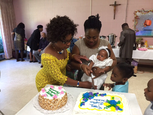 Kingsley Baby Baptism-cake